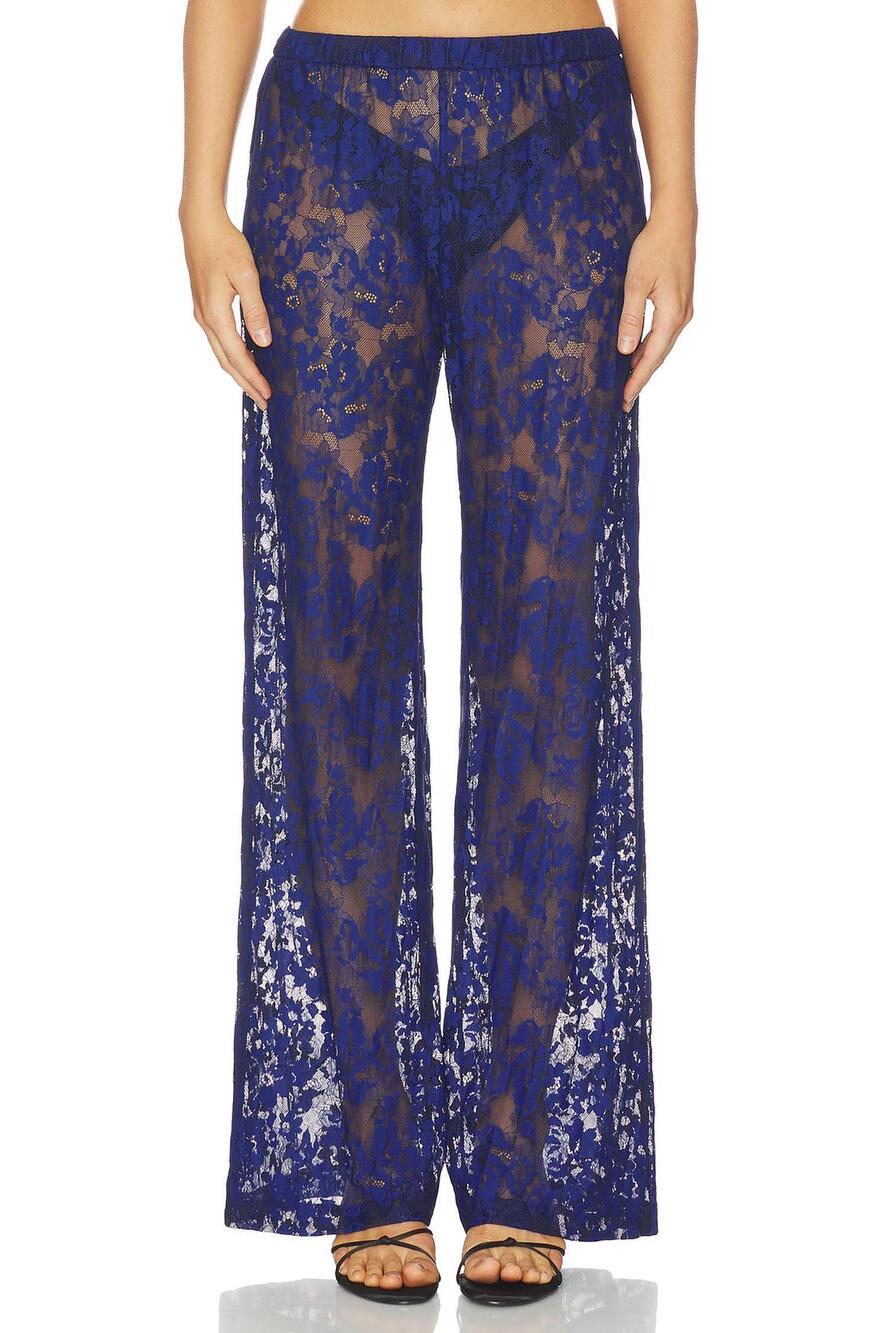 NEW AMANDA UPRICHARD mariko pants in navy